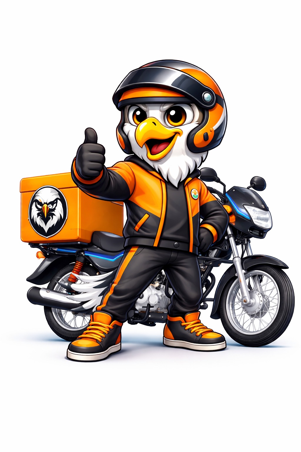 Mensajeros Halcón Express en servicio dentro de Valledupar